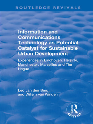 cover image of Information and Communications Technology as Potential Catalyst for Sustainable Urban Development